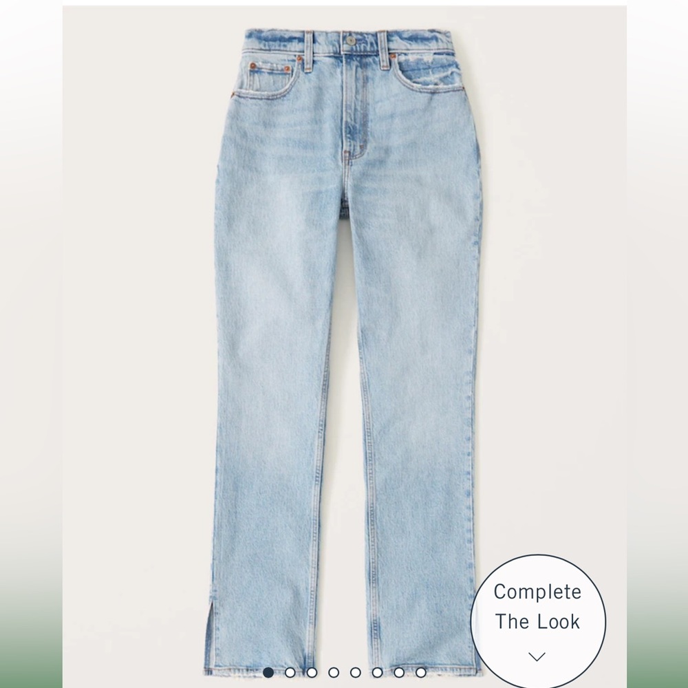 Curve Love Ultra High Rise 90s Straight Jean